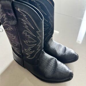 Black Western Cowboy Boots
